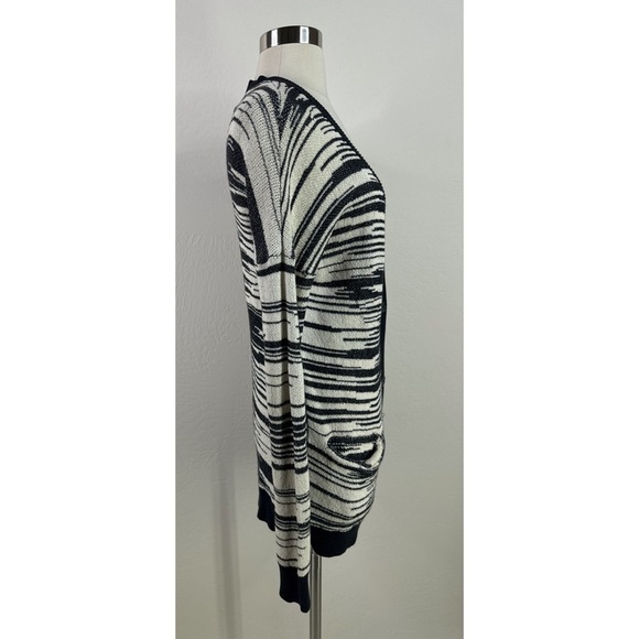 Staring at Stars Striped V-Neck Button Down Cardigan - Picture 3 of 11